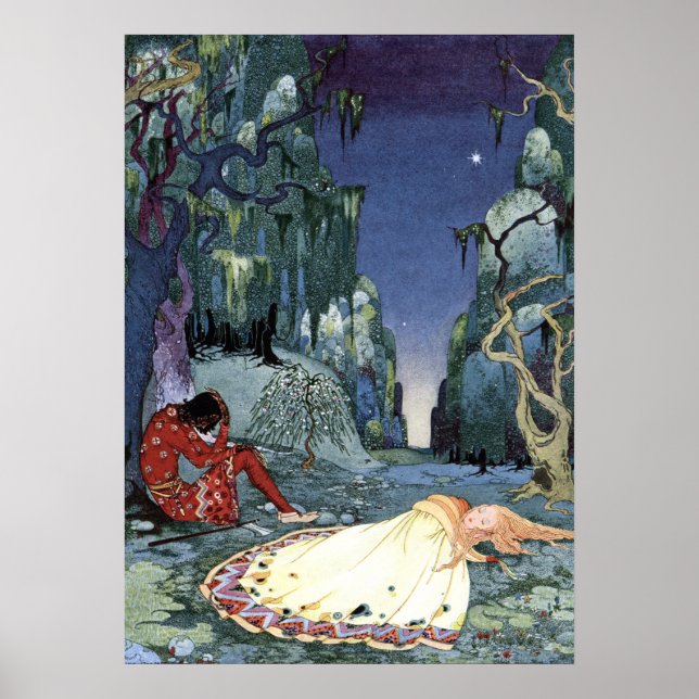 Poster Ourson et Violette par Virginia Frances Sterrett (Devant)