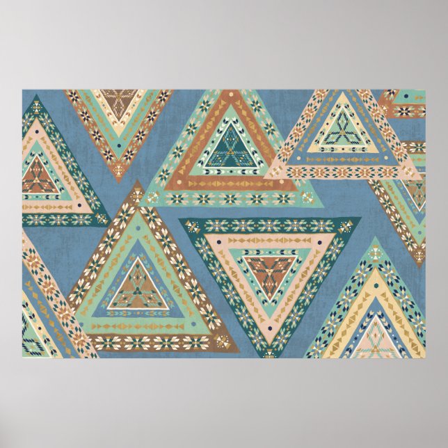 Poster Outdoor Geo | Tribal Indien (Devant)