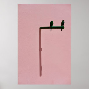 POSTER OUTIL DE MÉTAL VERT ET NOIR