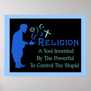 Poster Outil de religion