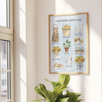 Outils de jardinage essentiels Tournesol Bleu