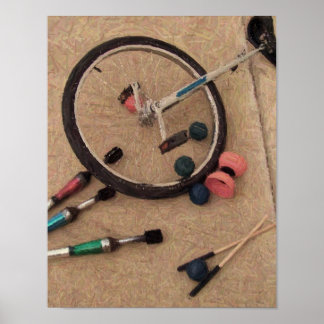 Poster outils de jonglage