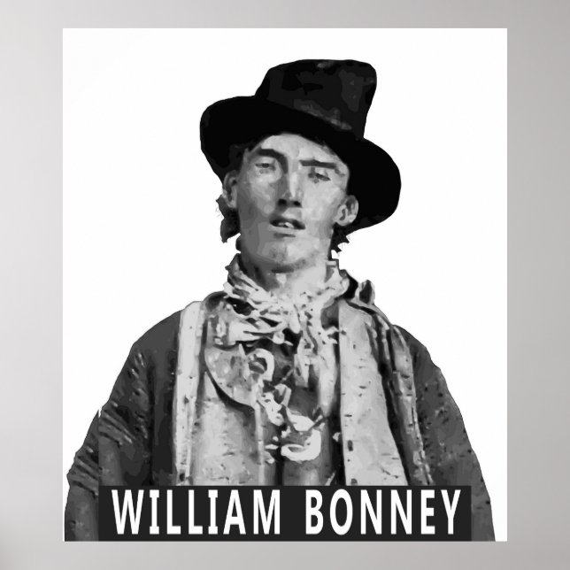 Poster OUTLAW BILLY the KID (Devant)