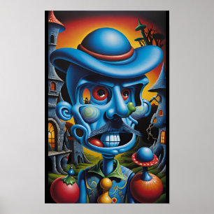 Poster Outlaw en Groll-Town - Ken Gage Imaginaire Art
