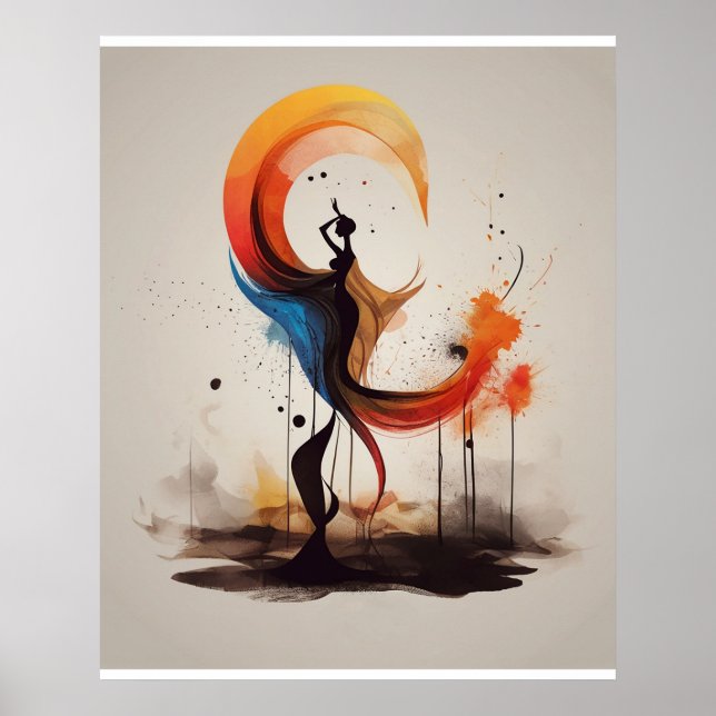 Poster ouvert au coeur (Devant)