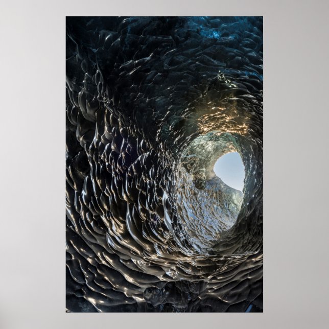 Poster Ouverture Du Ciculaire Dans Une Grotte De Glace (Devant)