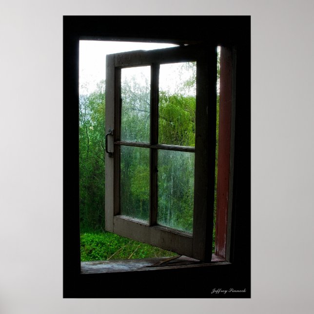 Poster Ouvrir la fenêtre (Devant)