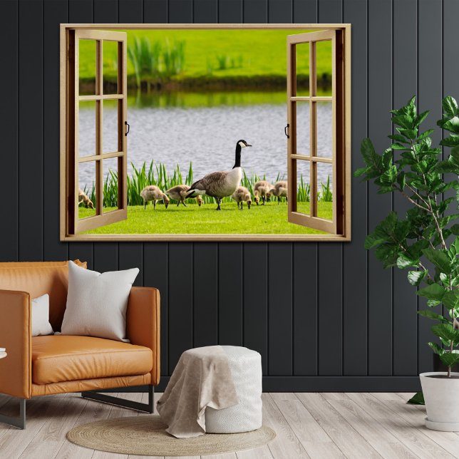 Poster Ouvrir la fenêtre Mama Goose (Créateur téléchargé)
