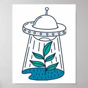 Poster OVNI Alien