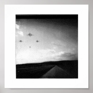 Poster OVNI nocturne