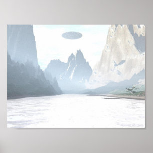 Poster OVNI - ruisseau Mountain