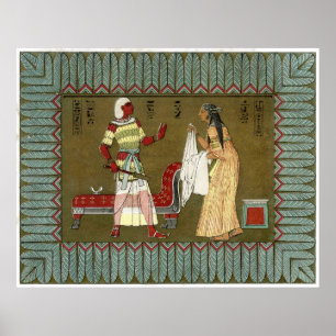 Poster Owen Jones - Le serviteur hébreu est venu vers moi