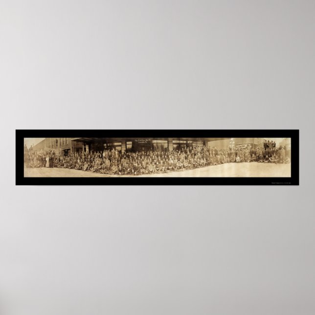 Poster Owensboro, KY Ames Manufacturing Photo 1914 (Devant)