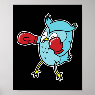Poster Owl fait la boîte