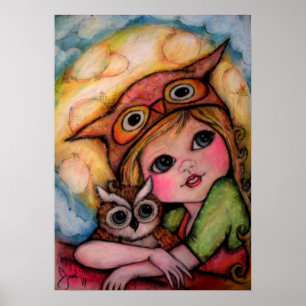 Poster Owl N'A Que Les Yeux Pour Vous - Owl Art