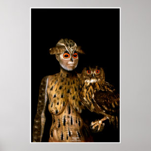 Poster Owl par Johannes Stötter