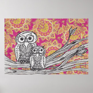 Poster Owls 36