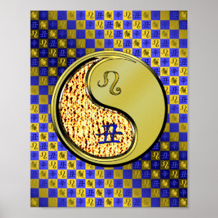 Poster Ox de Leo et de Métal