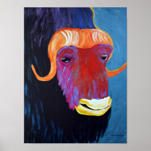 Poster Ox musqué