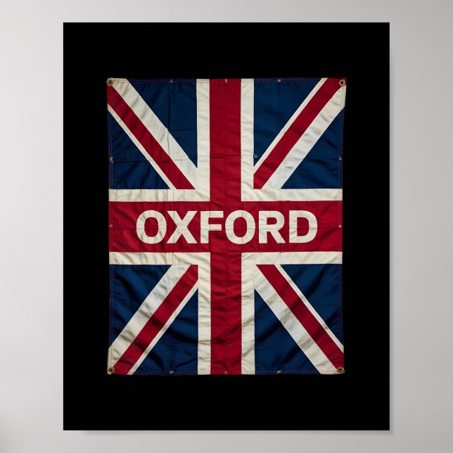 Poster Oxford England Britain Uk History Vacation Souveni (Devant)