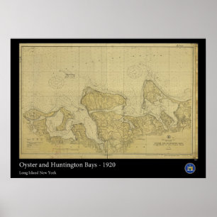 Poster Oyster Bay - 1920