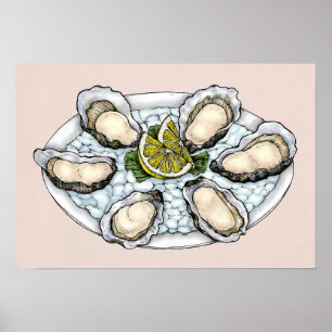 Poster Oysters