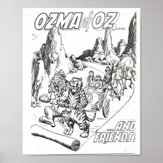 Poster Ozma d'Oz et ses amis