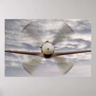 Poster P51 Mustang Composite
