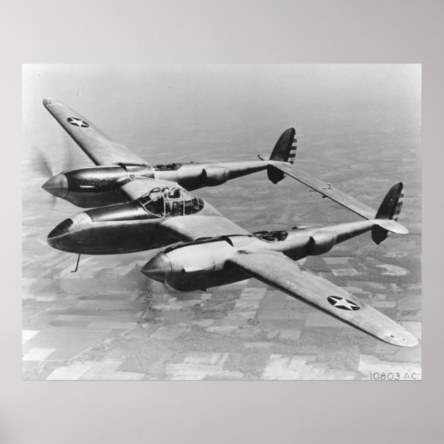 POSTER P-38 (Devant)
