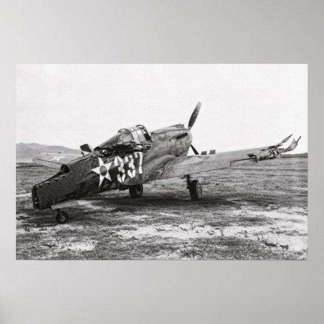POSTER P-40 AVION - PEARL HARBOR - 1941 (Devant)