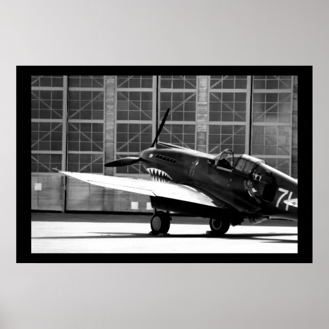 Poster P-40C Tomahawk (Devant)