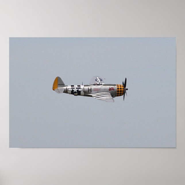 Poster P-47 Thunderbolt (Devant)