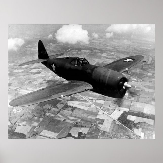 Poster P-47D Thunderbolt (Devant)