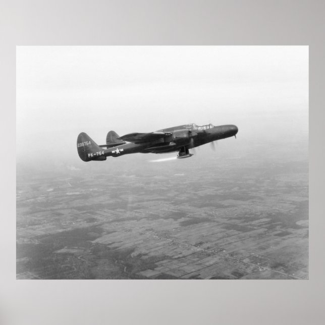 Poster P-61 Black Widow (Devant)