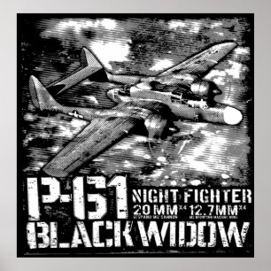 Poster P-61 Black Widow