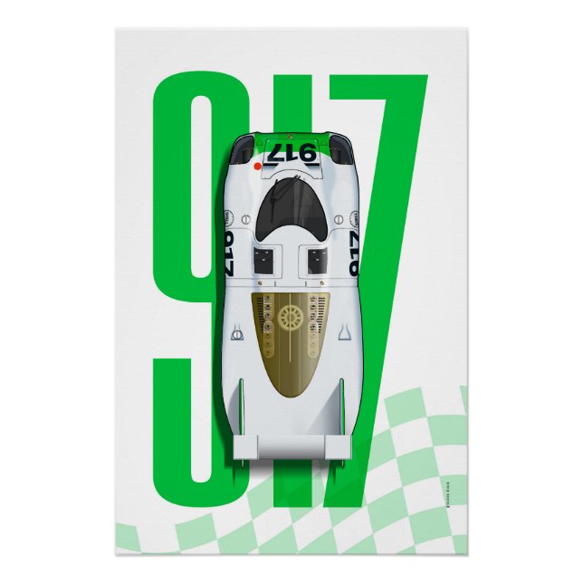 Poster P 917 Prototype Top Tribute (Devant)