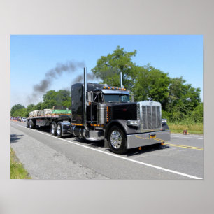 Poster P. Moran Peterbilt 379