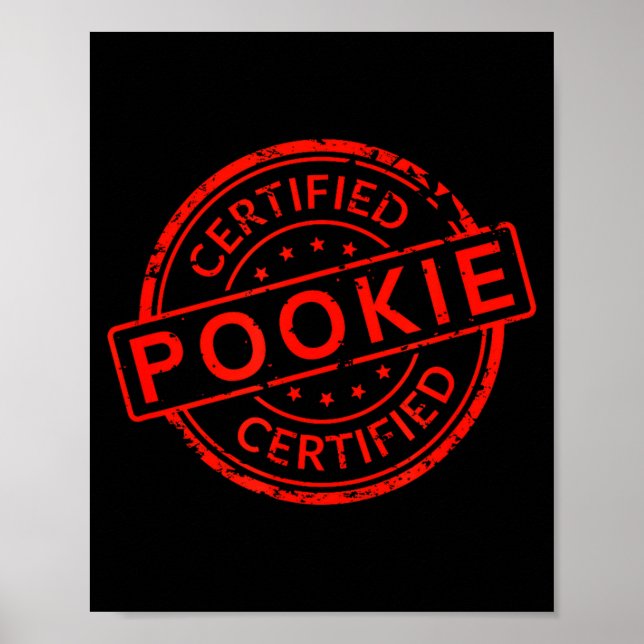 Poster P Pular Slang Quote Valentines Certified Oki  (Devant)