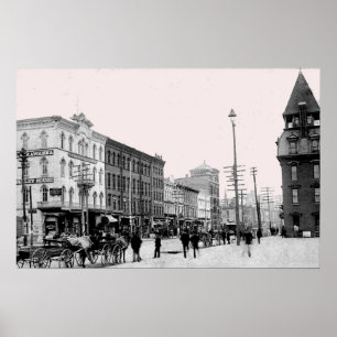 Poster PA de 1800's Scranton. Copie