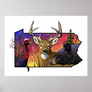 Poster PA Gros animaux de jeu