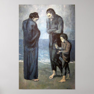 Poster Pablo Picasso - La tragédie, 1903