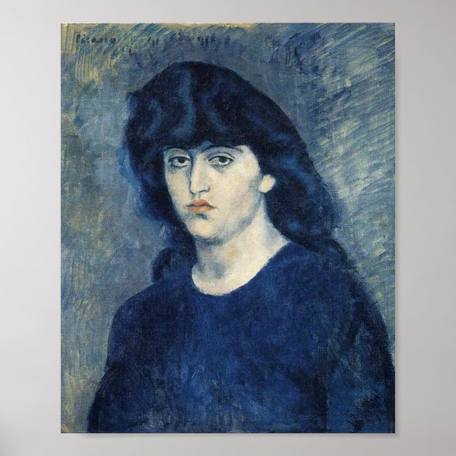 Poster Pablo Picasso - Suzanne Bloch, 1904 (Devant)