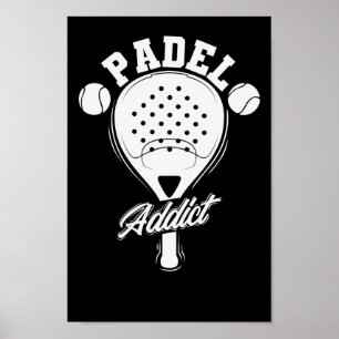Poster Padel Addict