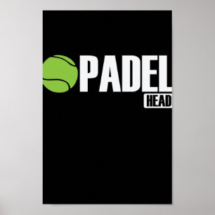 Poster Padel Head Tennis