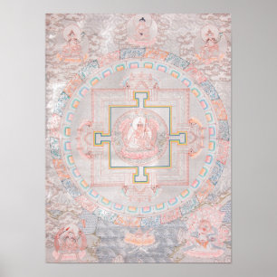 Poster Padmasambhava Mandala
