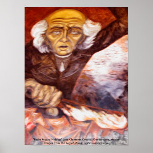 Poster "Padre Miguel Hidalgo" José Clemente Orozco