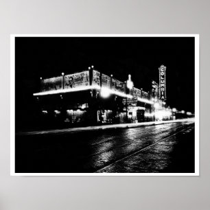 Poster Paducah's Theater Row (Matte Print)