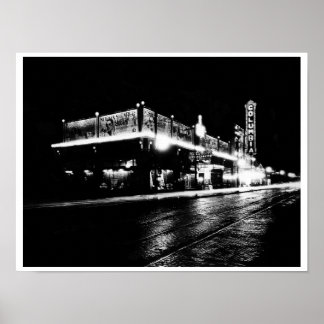 Poster Paducah's Theater Row (Matte Print)