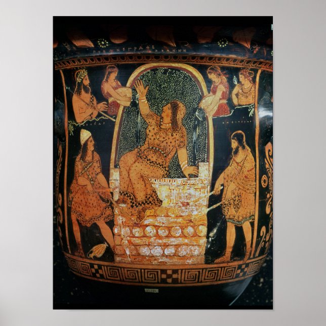Poster Paestan Redfiguré 'bell-krater' (Devant)