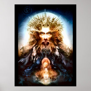 Poster Pagan Jesus Nouveau
